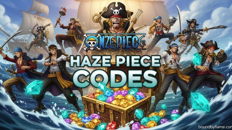 Haze Piece Codes (March 2026) 3+ New Codes Available
