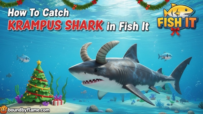 How to Catch Krampus Shark Fish It