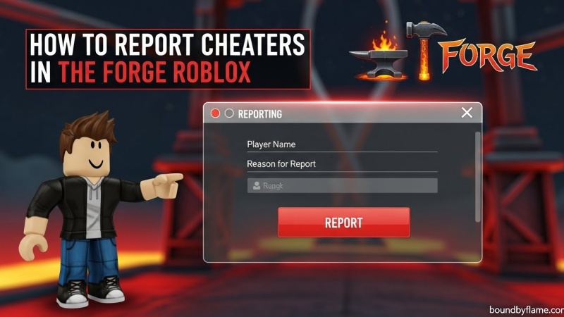 How to Report The Forge Cheaters