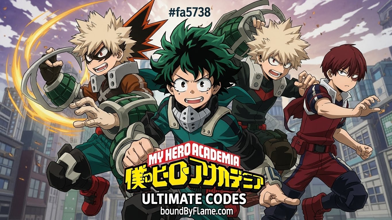 My Hero Academia Ultimate Codes