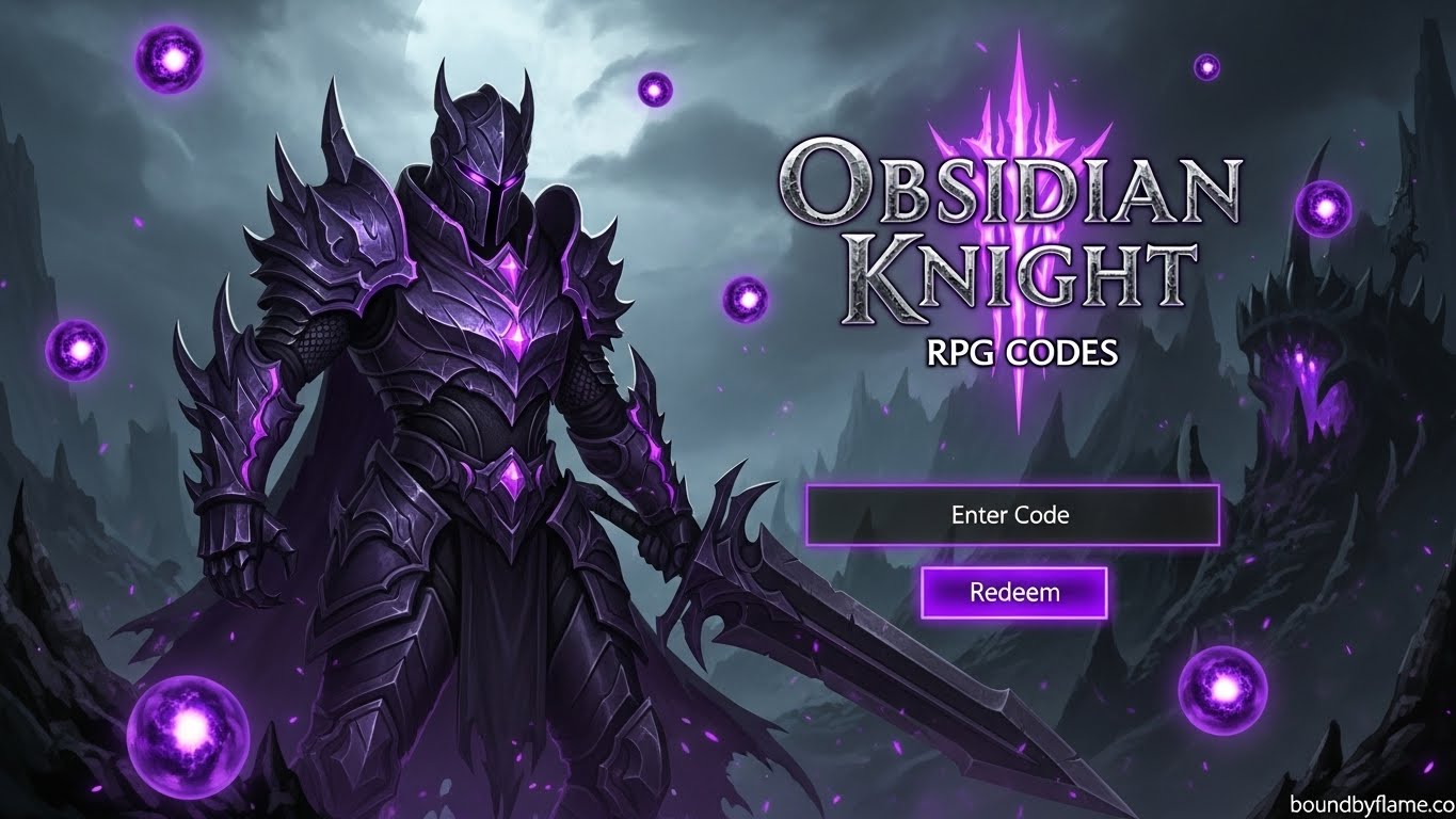 Obsidian Knight RPG Codes