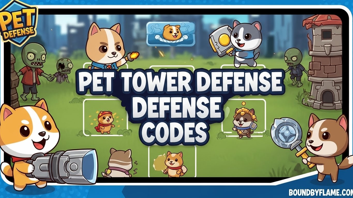 Pet Tower Defense Codes