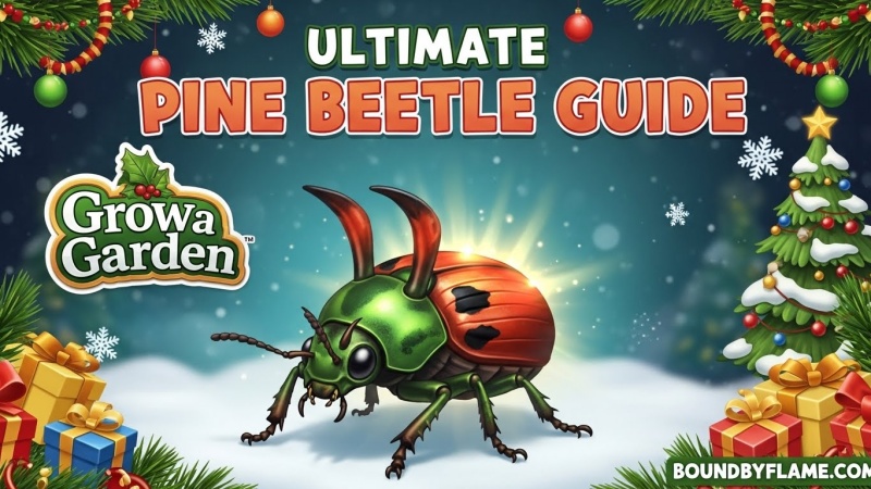 Pine Beetle in Grow a Garden