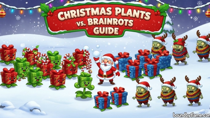 Plants vs Brainrots Christmas Event