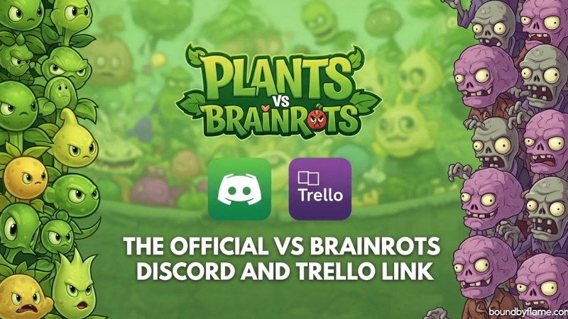 Plants vs Brainrots Discord & Trello