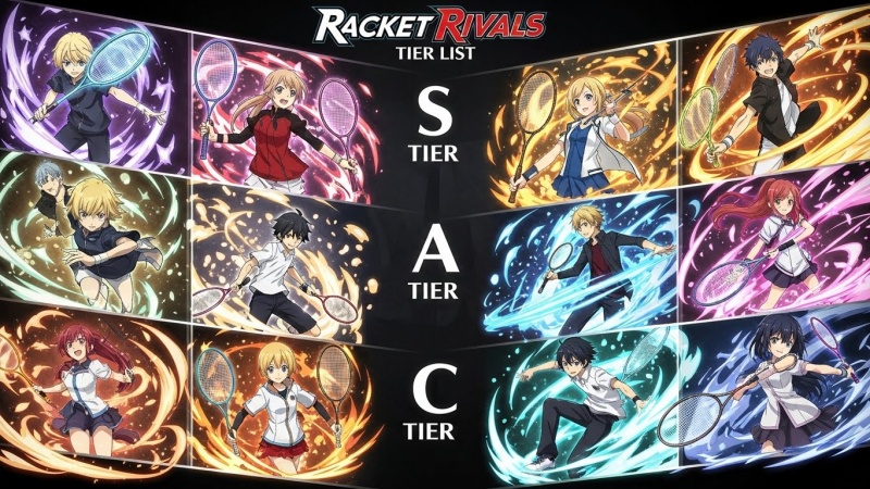 Racket Rivals Tier List