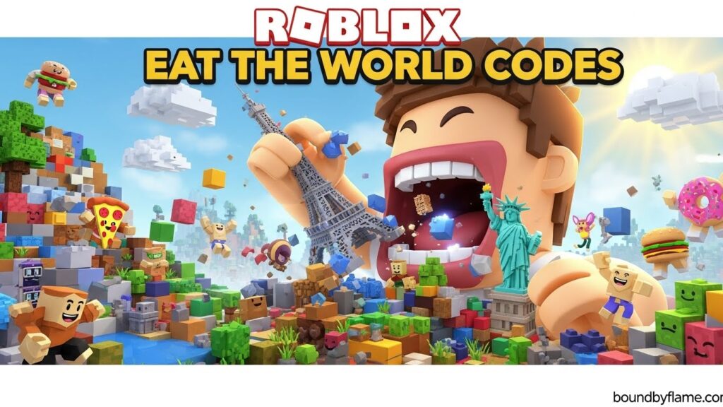 Roblox Eat The World Codes March 2026 1 New Codes Available Roblox Eat The World Codes 1024x576 