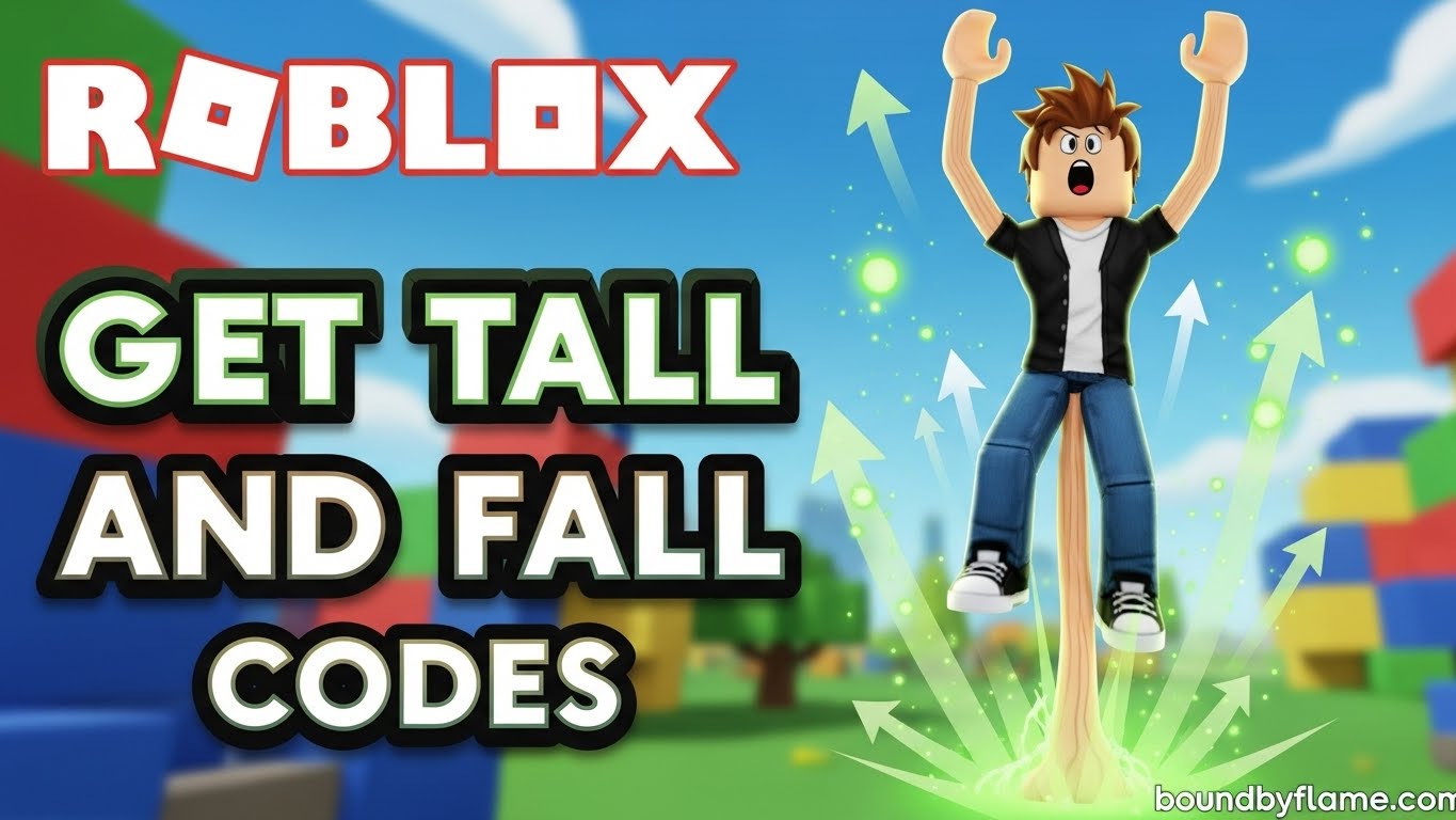 Roblox Get Tall and Fall Codes