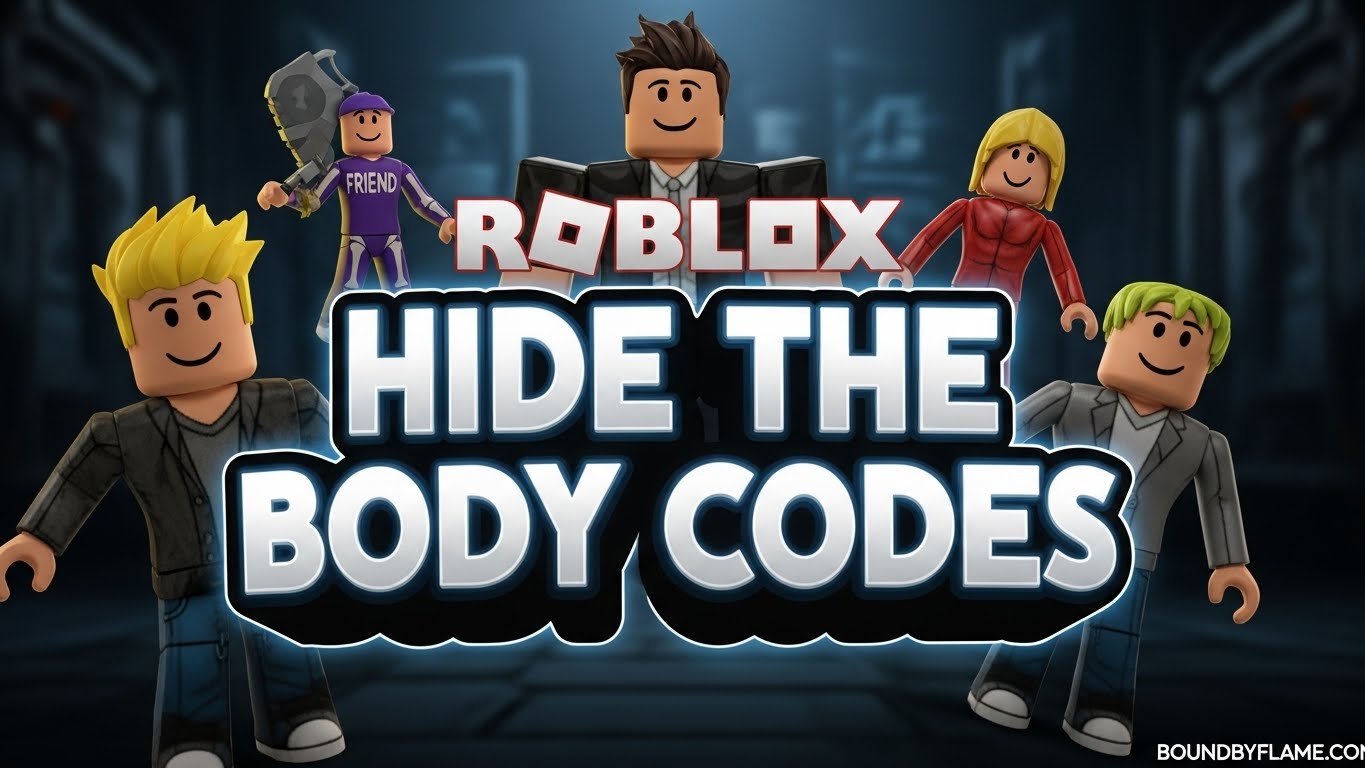 Roblox Hide The Body Codes February 2026 2 New Codes Available Roblox Hide The Body Codes 