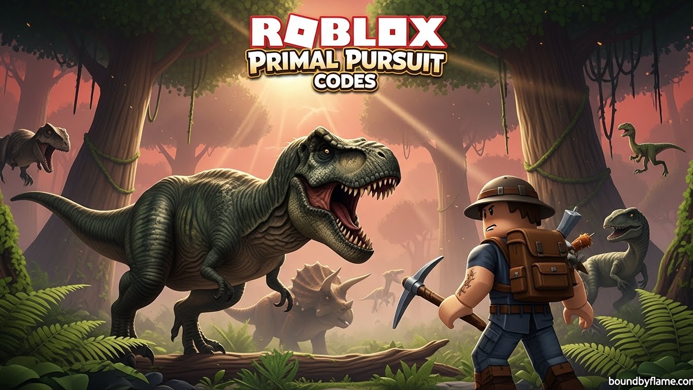 Roblox Primal Pursuit Codes