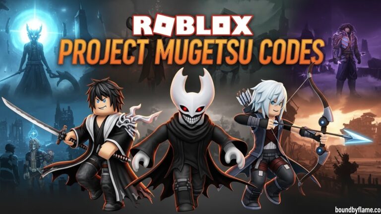 Roblox Project Mugetsu Codes (March 2026) 21+ New Codes Available