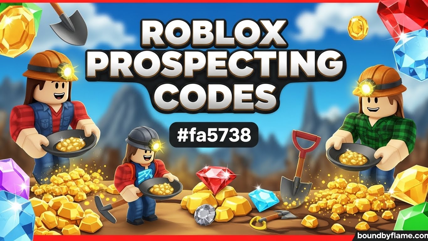 Roblox Prospecting Codes
