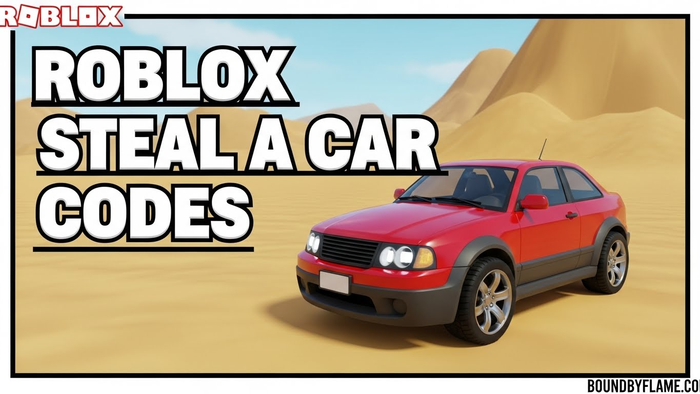 Roblox Steal a Car Codes