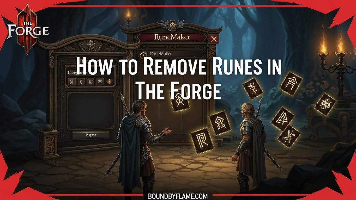 Runes in The Forge