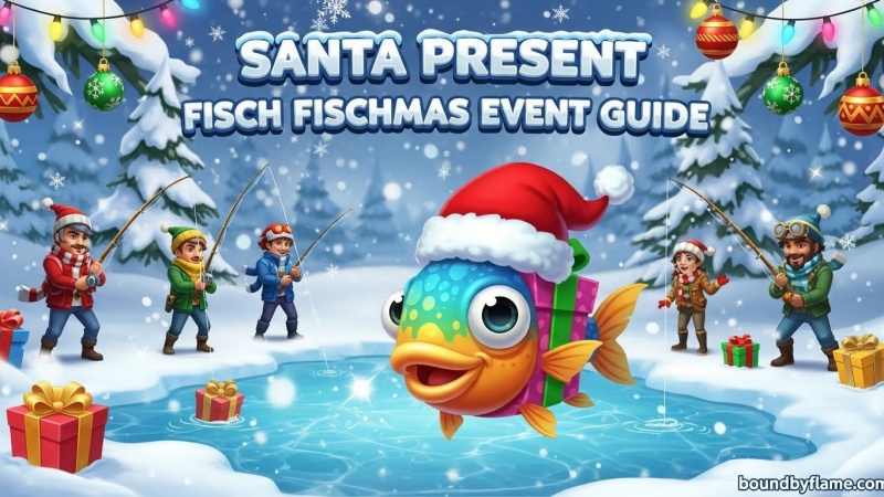 Santa Present Fisch Fischmas