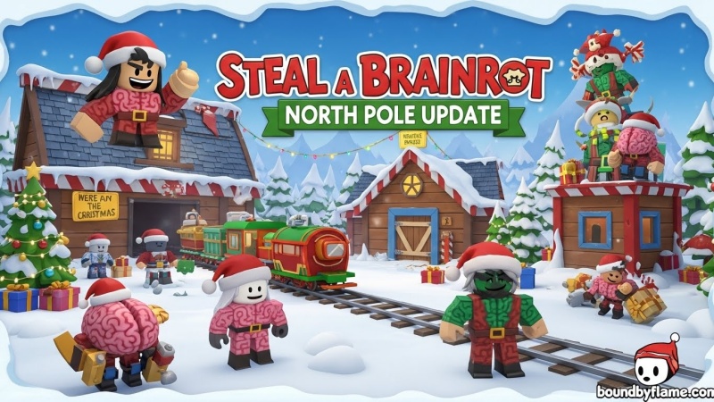Steal a Brainrot North Pole Event