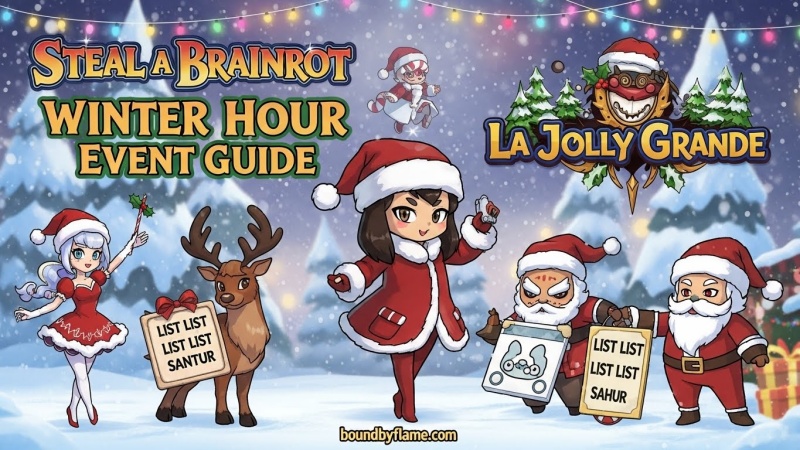 Steal a Brainrot Winter Hour