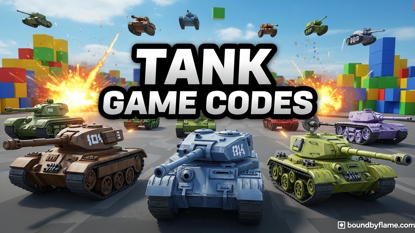 Tank Game Codes