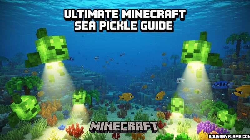 Ultimate Minecraft Sea Pickle Guide