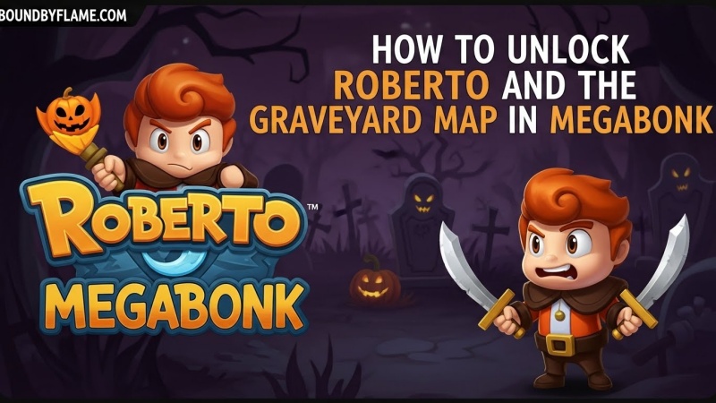 Unlock Roberto & Graveyard in Megabonk