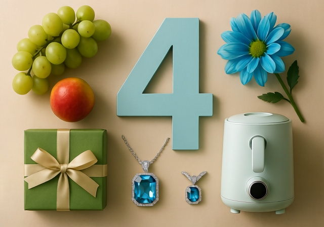 15 Best 4th Anniversary Gifts 2025: Fruit, Flowers & Modern Traditions - PropelRC