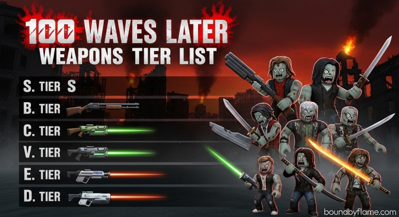 100 Waves Later Weapons Tier List