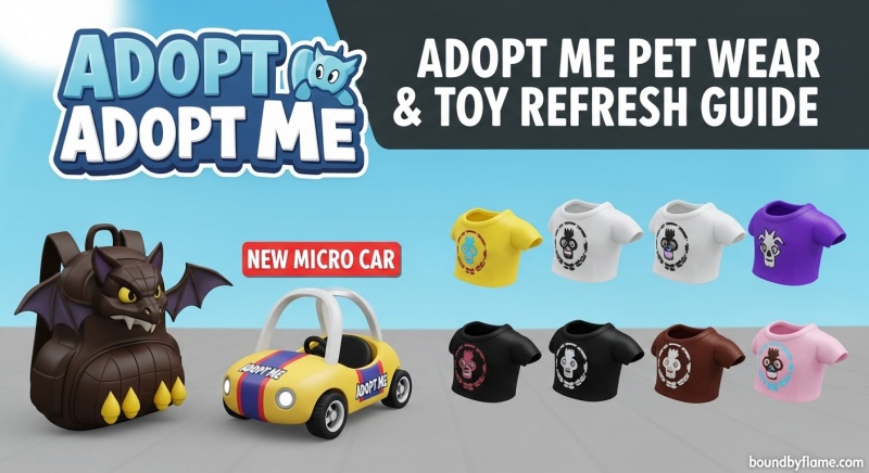 Adopt Me Pet Wear Toy Refresh Guide