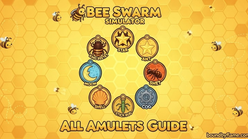 All Amulets in Bee Swarm Simulator