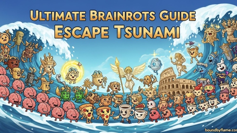 All Brainrots List in Escape Tsunami