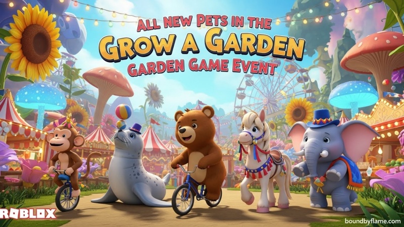 All New Pets in Grow a Garden Garden