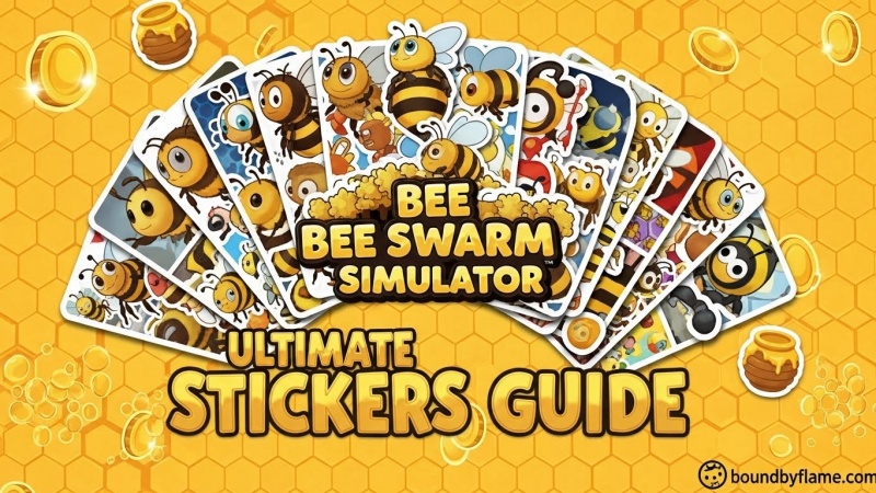 All Stickers in Bee Swarm Simulator