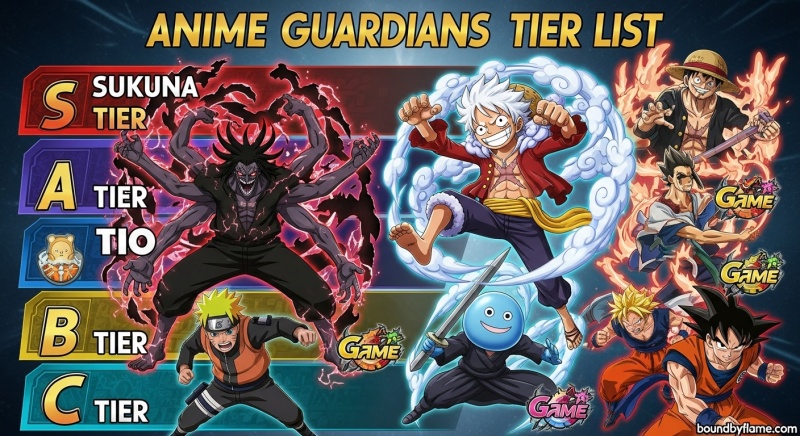 Anime Guardians Tier List