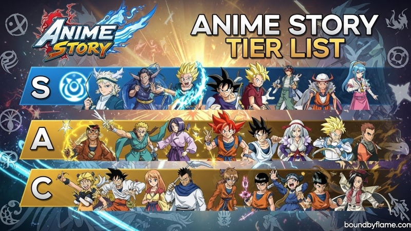 Anime Story Tier List