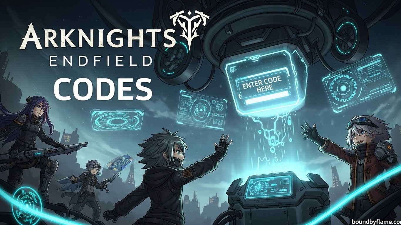 Arknights Endfield Codes
