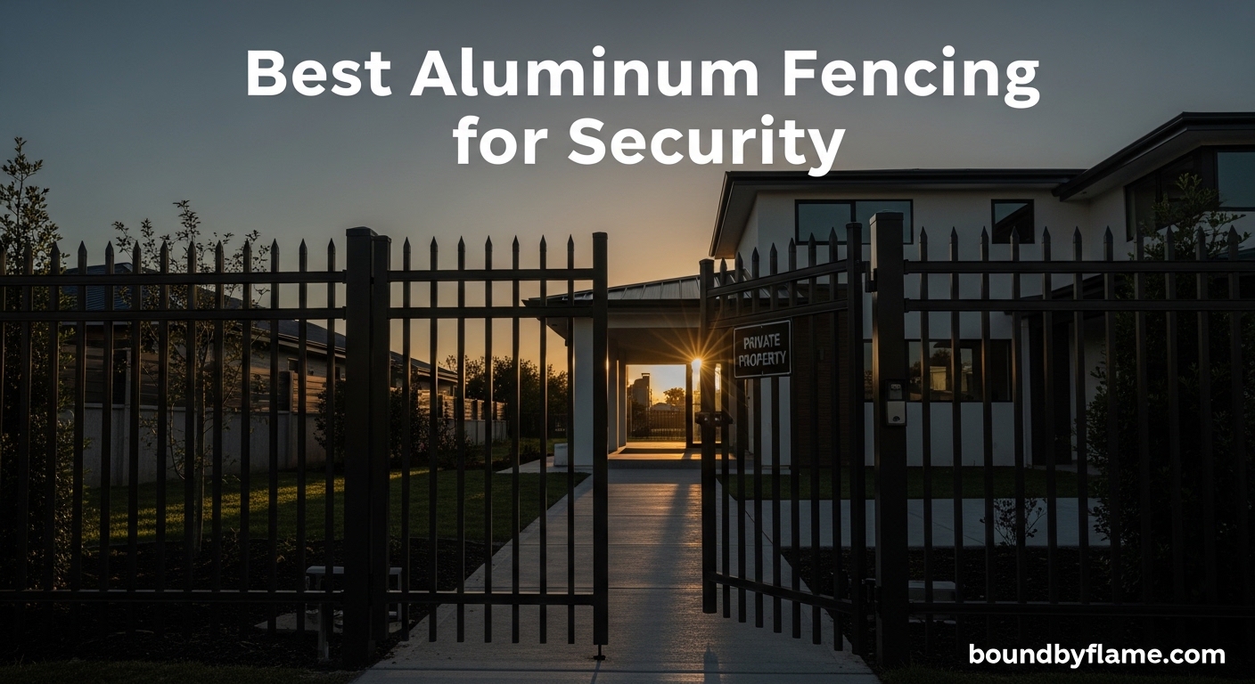 Best Aluminum Fencing for Security