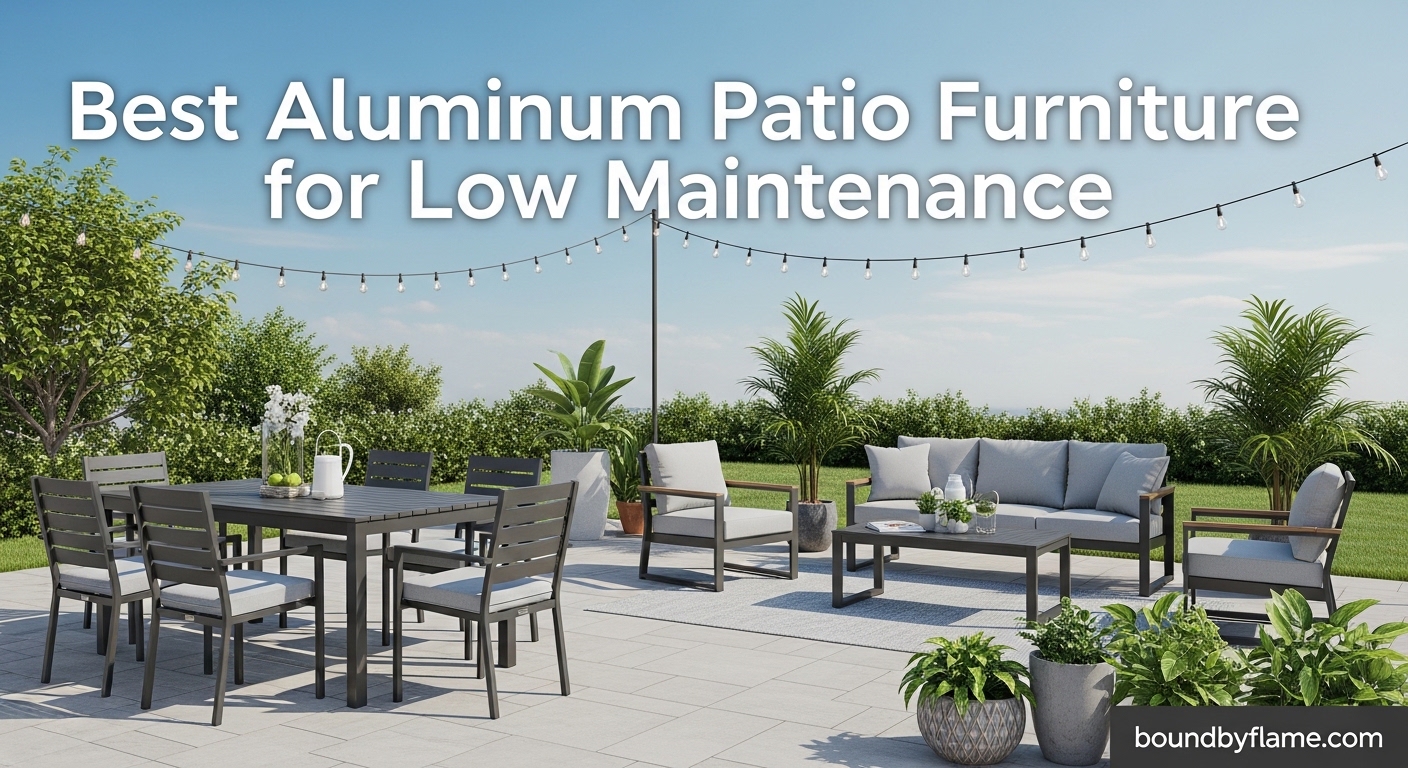 Best Aluminum Patio Furniture for Low Maintenance