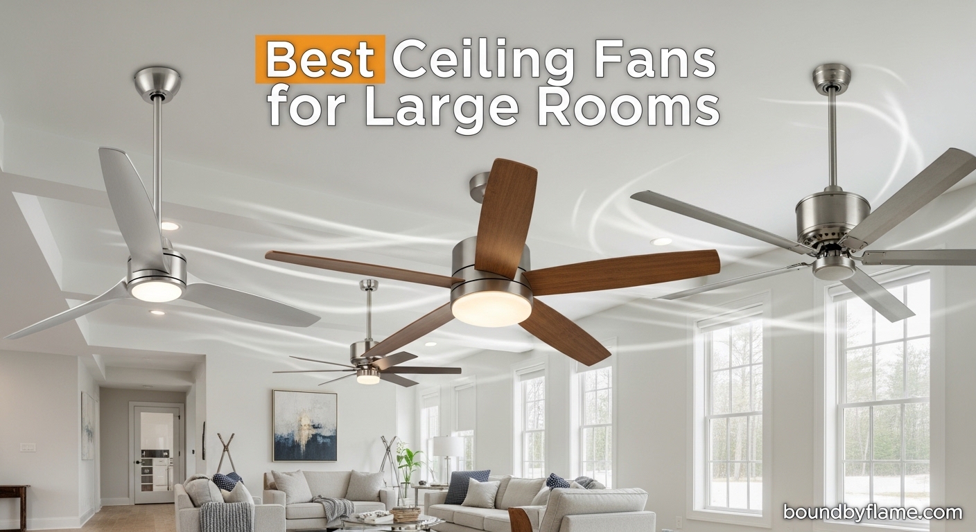 Best Ceiling Fans for Large Rooms