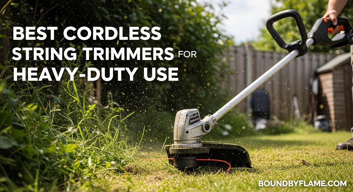 Best Cordless String Trimmers for Heavy-Duty Use