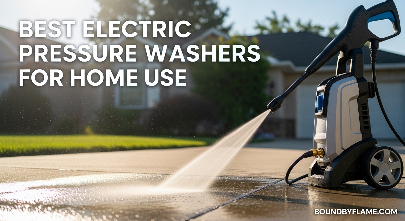 Best Electric Pressure Washers for Home Use