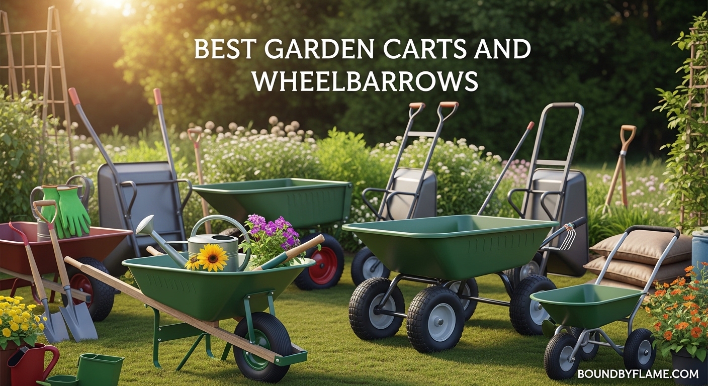Best Garden Carts and Wheelbarrows