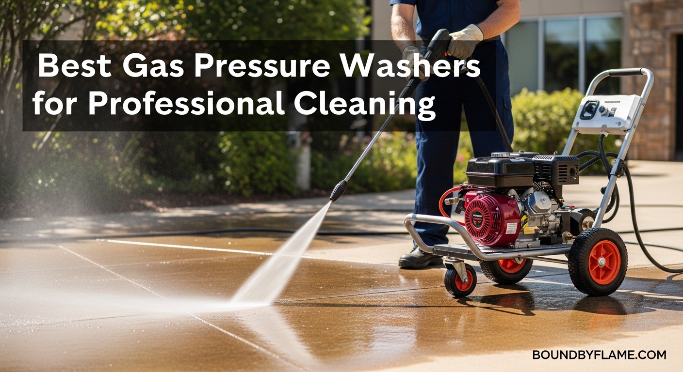 Best Gas Pressure Washers for Professional Cleaning