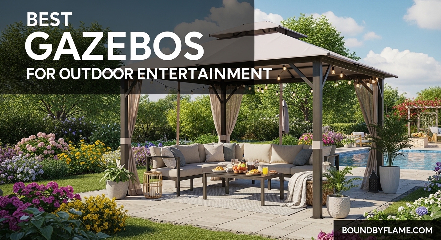 Best Gazebos for Outdoor Entertainment
