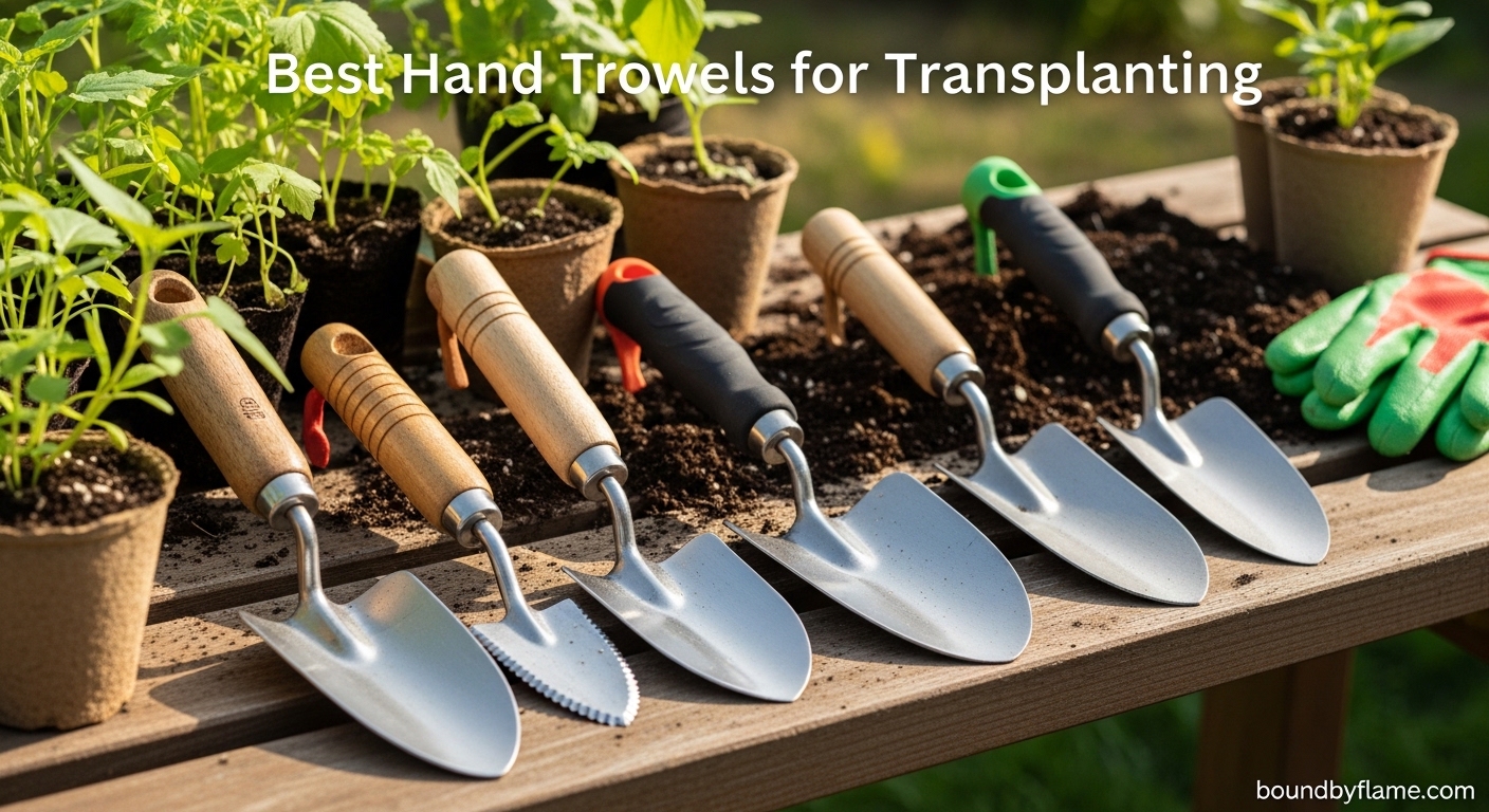 Best Hand Trowels for Transplanting