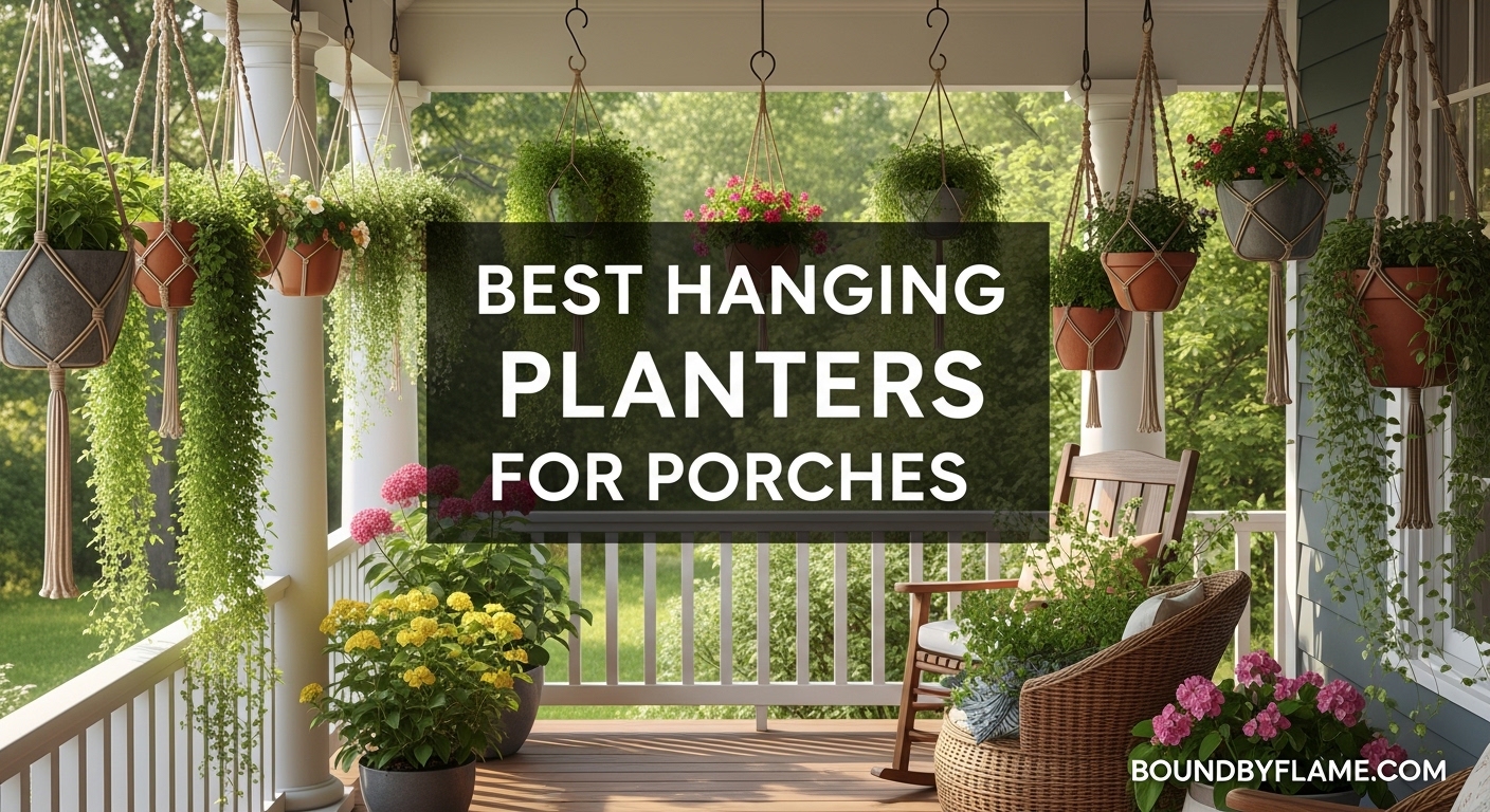 Best Hanging Planters for Porches