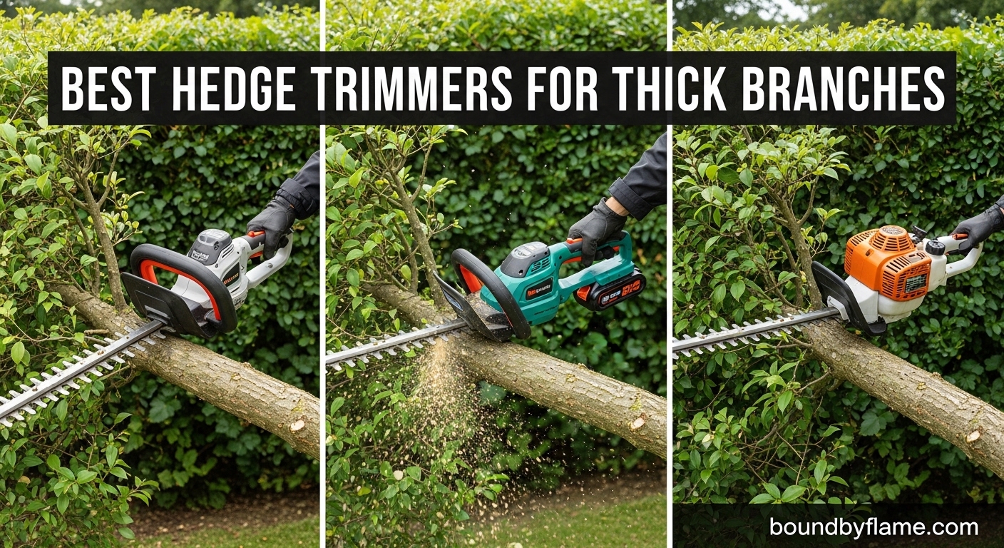 Best Hedge Trimmers for Thick Branches