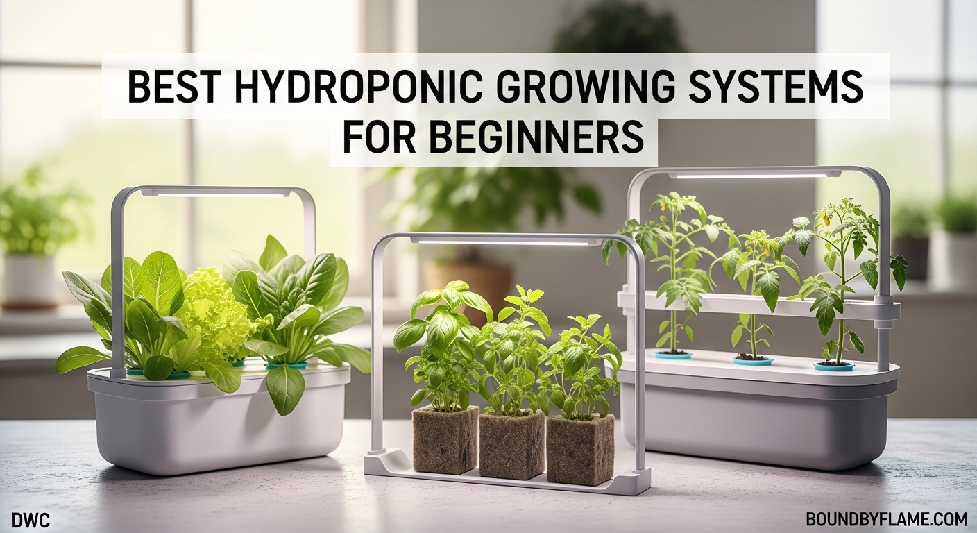 Best Hydroponic Growing Systems for Beginners