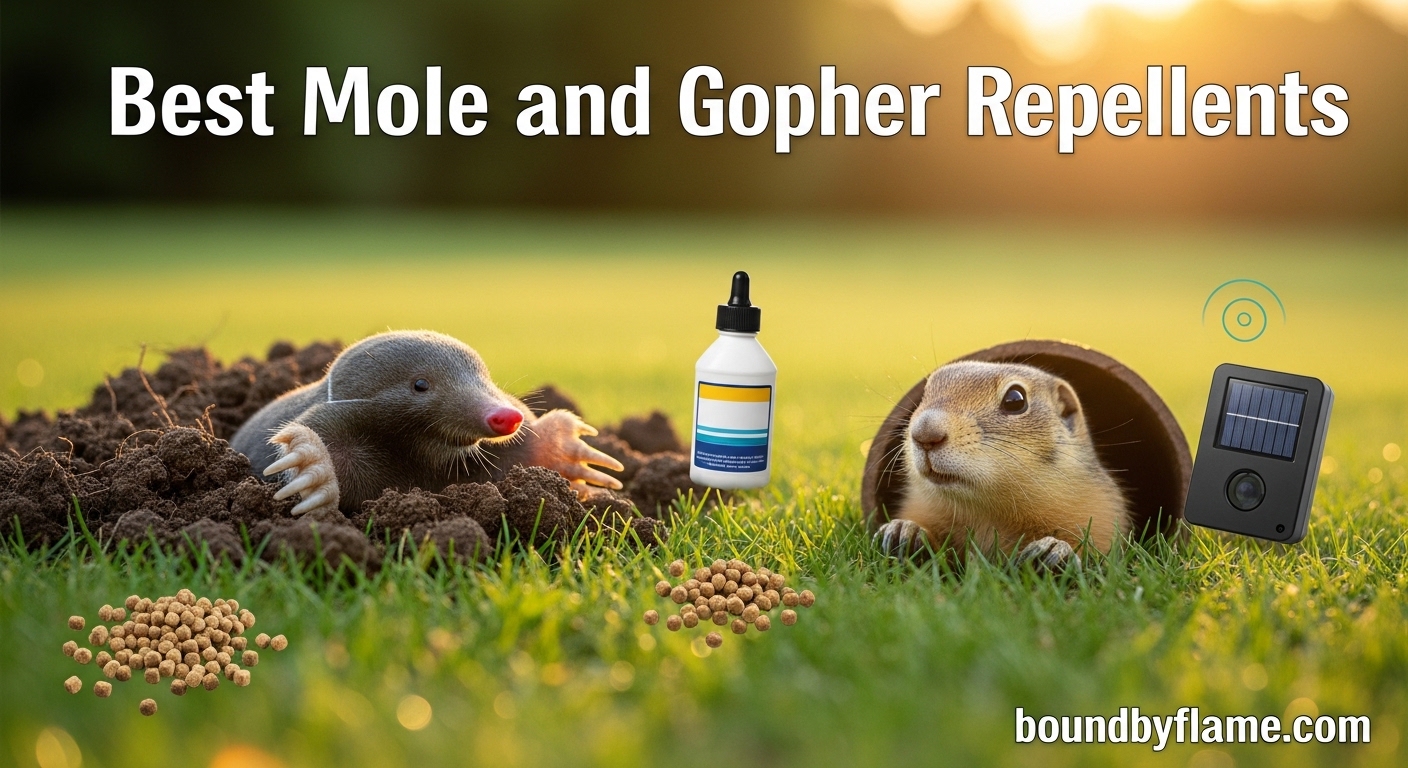 Best Mole and Gopher Repellents