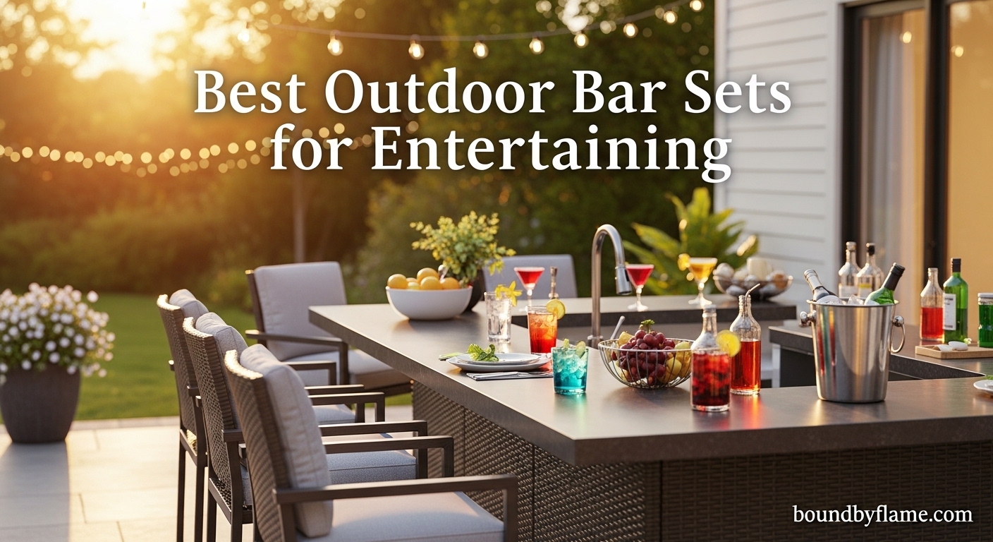 Best Outdoor Bar Sets for Entertaining