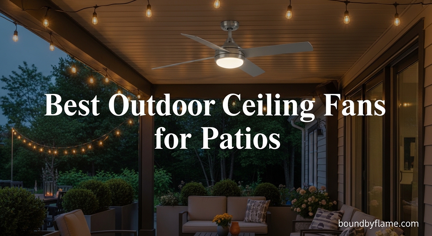 Best Outdoor Ceiling Fans for Patios