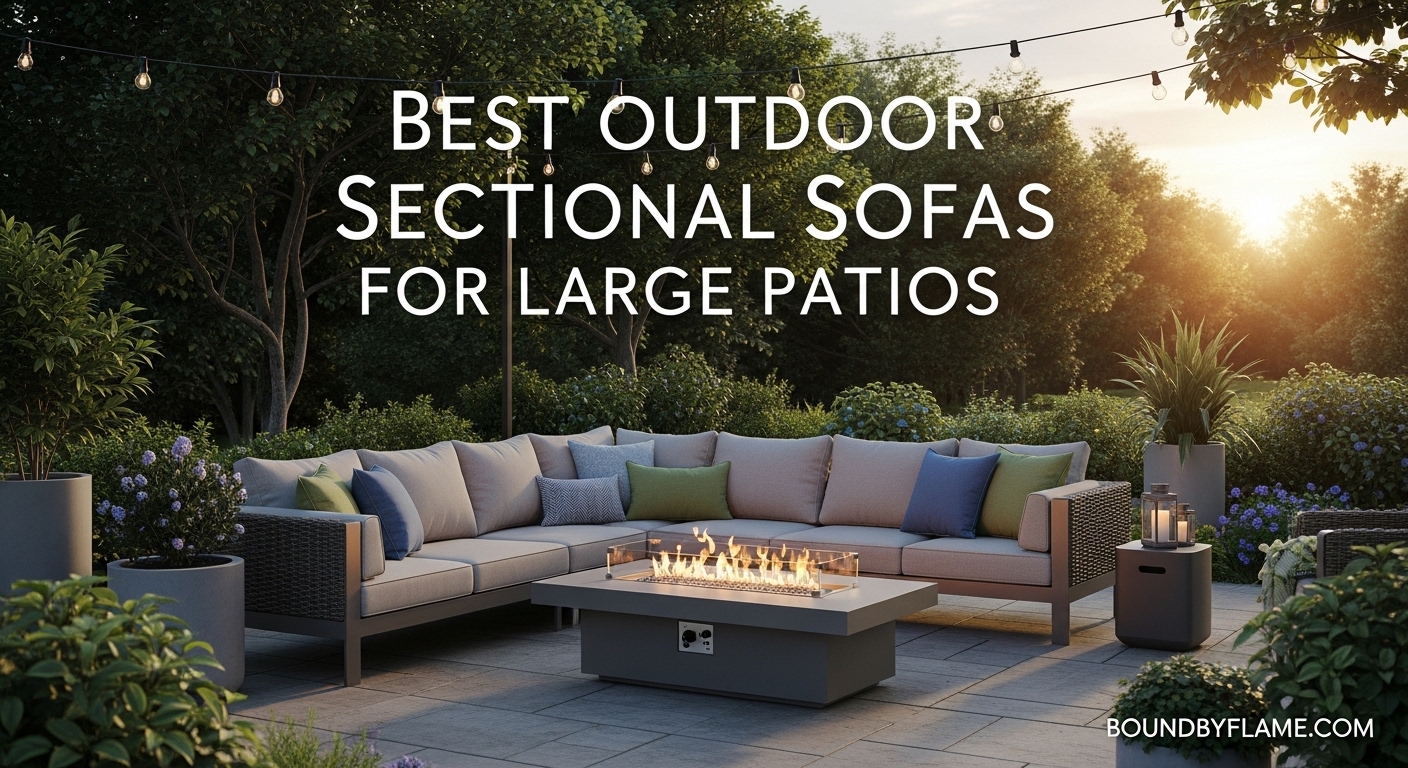 Best Outdoor Sectional Sofas for Large Patios